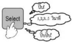 HITACHI R-V510PD - การยกเลิกใช้เสียงเตือนและเสียงปุ่มกด การเริ่มใช้เสียงเตือนแล - 1