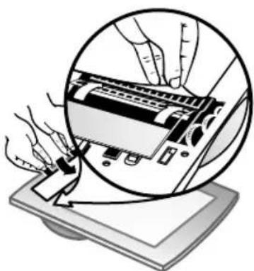 HP Scanjet 7600 - Rengjøre dokumentmatervinduet - 4