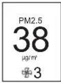 LG PuriCare Aero Fan U9CS1C - Setting standby display - 4