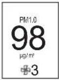 LG PuriCare Aero Fan U9CS1C - Setting standby display - 5