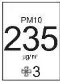 LG PuriCare Aero Fan U9CS1C - Setting standby display - 3