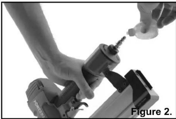 POWERNAIL 50F - LOADING THE FASTENERS - 1
