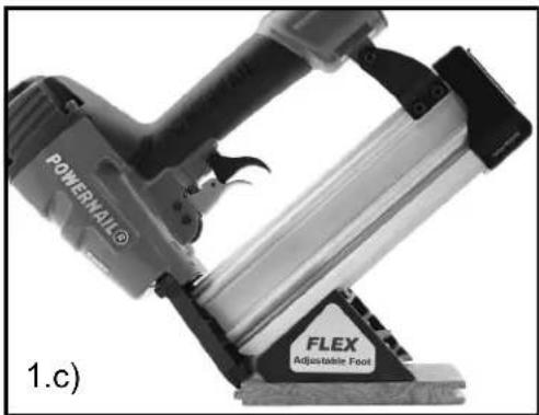 POWERNAIL 50F - If your FLEX foot is not tight enough: - 5