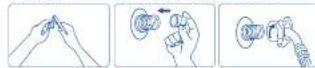 HAIER XQS100-BZ326 - 2.进水阀的清洁 - 2