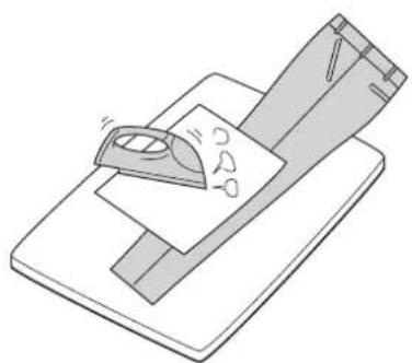 HAIER JW-U55B - アイロンのかけ方 - 1