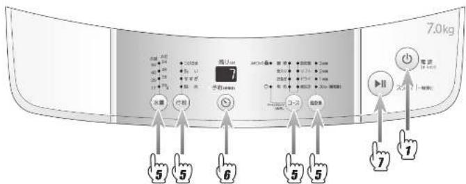 HAIER JW- K70M - 予約タイマー運転予約タイマー運転 - 1