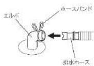 HAIER JW-K60M - 排水口がエルボの場合 - 1