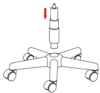Unix Knight - TASK CHAIR ASSEMBLY INSTRUCTION - 1