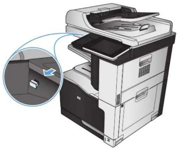 HP Color LaserJet Managed MFP M775 - easy-access USB 文書の印刷 - 1