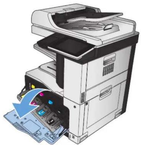 HP Color LaserJet Managed MFP M775 - トナーカートリッジの交換 - 1