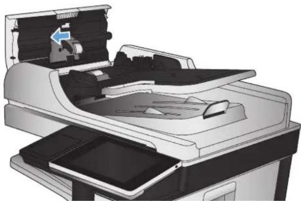 HP Color LaserJet Managed MFP M775 - 文書フィーダの紙詰まりの解消 - 2