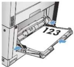 HP Color LaserJet Managed MFP M775 - トレイの給紙容量と用紙の向き - 2