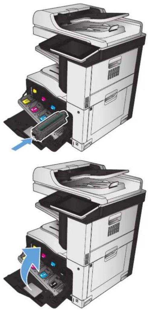 HP Color LaserJet Managed MFP M775 - トナーカートリッジの交換 - 3