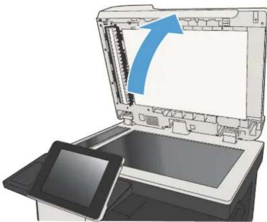 HP LaserJet MFP M725 - 写真をコピーする - 1
