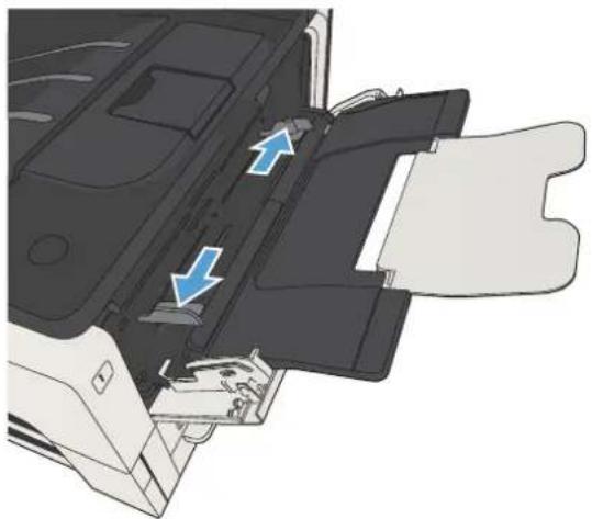 HP LaserJet MFP M725 - トレイ 1への用紙のセット - 2