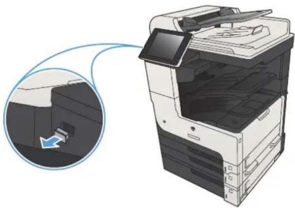 HP LaserJet MFP M725 - easy-access USB 文書の印刷 - 1