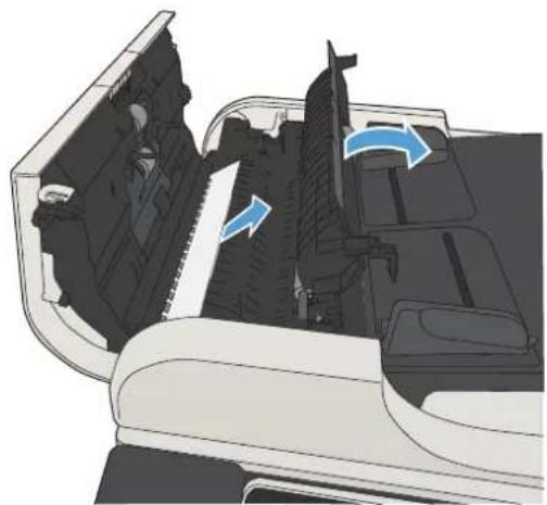 HP LaserJet MFP M725 - 文書フィーダの紙詰まりの解消 - 2