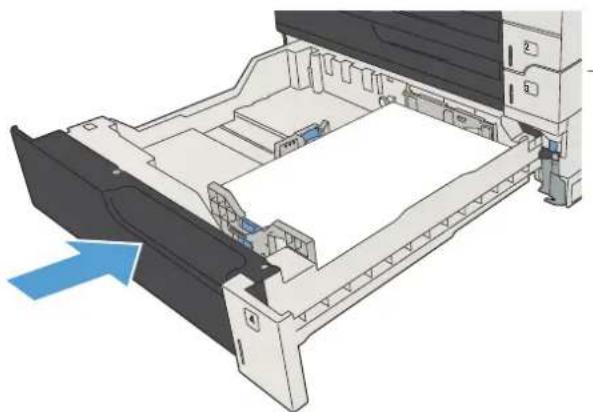 HP LaserJet MFP M725 - トレイ 2 およびトレイ 3 の紙詰まりの除去 - 5