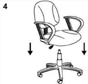 BOSS B317 - ON THE BOTTOM OF SEAT CUSHION. - 12