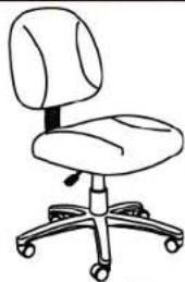 BOSS B317 - ON THE BOTTOM OF SEAT CUSHION. - 15