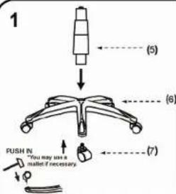 1 (5) (e) PUSH IN "You may use a mailet if necessary. (7)