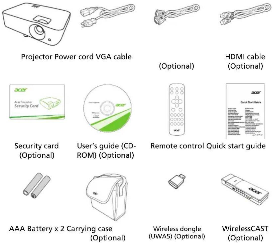 ACER HF130 - Package Overview - 1