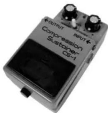 OUTPUT INPUT Compression Sustainer CS-1