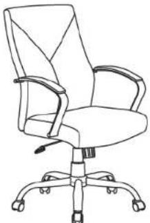 BOSS B10101 - HARDWARE PACKAGE IS ATTACHED ON THE BOTTOM OF SEAT CUSHION. - 13