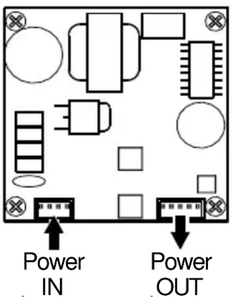 Power IN Power OUT