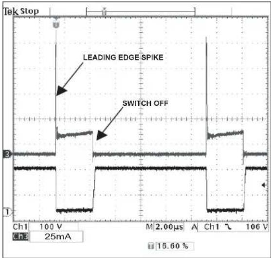 Microchip HV9921 - Step 5. Estimating power dissipation in HV9921 at 265VAC - 4