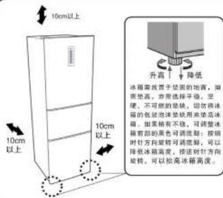 HAIER BCD-251WBSV - 冰箱放置 - 1