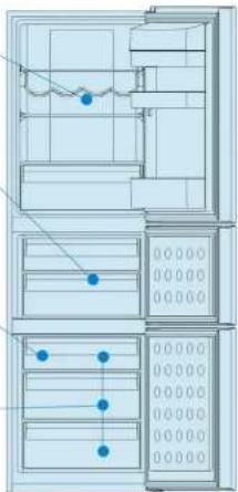 HAIER BCD-251WBSV - 冷冻食品注意事项 - 2