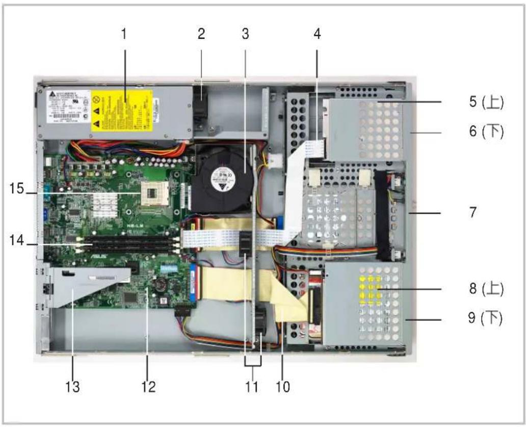 ASUS AP140R - 内部組件 - 1