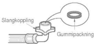 Slangkoppling Gummipackning