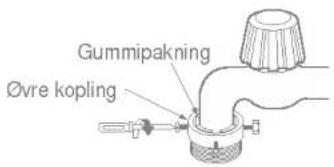 Gummipakning Øvre kopling
