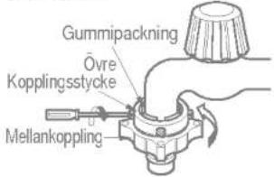 Gummipackning Övre Kopplingsstýcke Mellankoppling