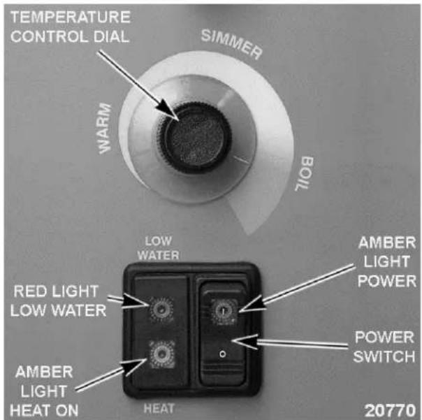 Vulcan K20ETT - CONTROL PANEL - 1