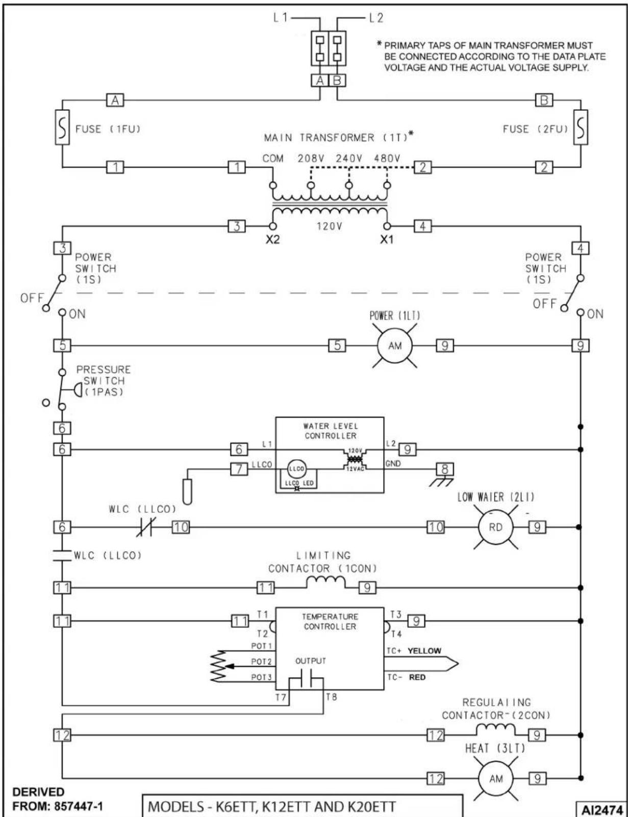 Vulcan K20ETT - WATER LEVEL CONTROL (WLC LLCO) - 3