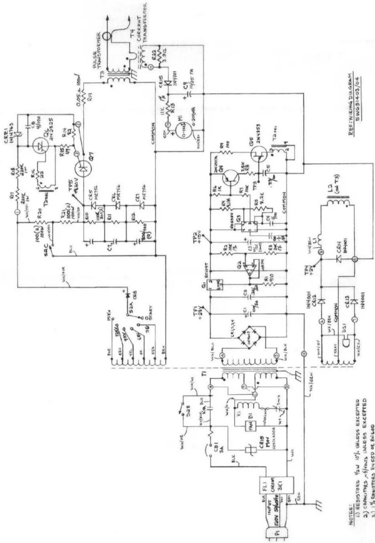 Megger AVTM6514J - CIRCUIT DESCRIPTIONS - 1