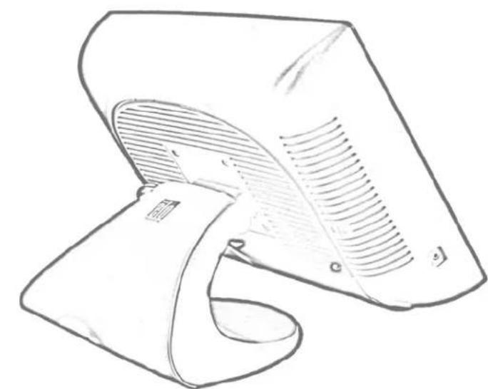 ELO 1520 - Rear View - 1