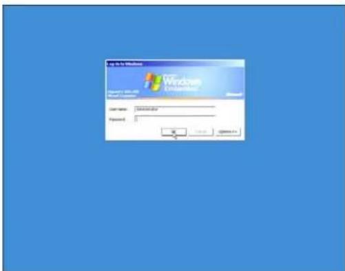 log as to Microsoft Microsoft Windows Microsoft Windows User name: Microsoft Excel Password: 1