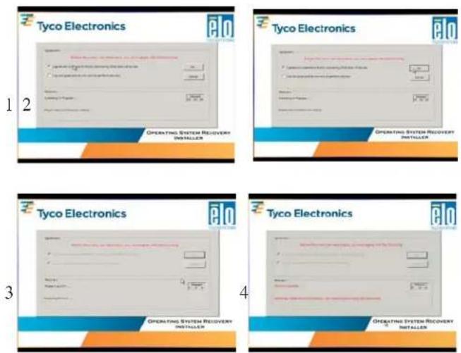 Tyco Electronics 1 2 OPERATING SYSTEM RECOVERY INSTALLER Tyco Electronics 3 Operating System Recovery INSTALLER 4 Tyco Electronics 4 Operating System Recovery INSTALLER Operating System Recovery INSTALLER