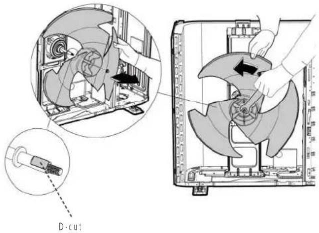 SAMSUNG AR12AGHQAWKXST - Fan Assembly - 1