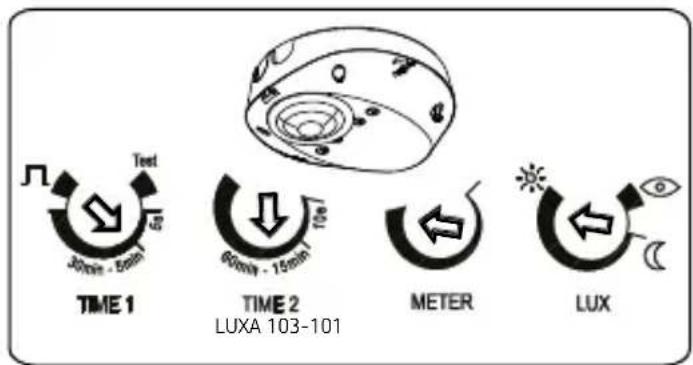 THEBEN LUXA 103-100 AP - Innstilling - 1