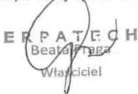 ERPATECH Beata Praga Własciciel