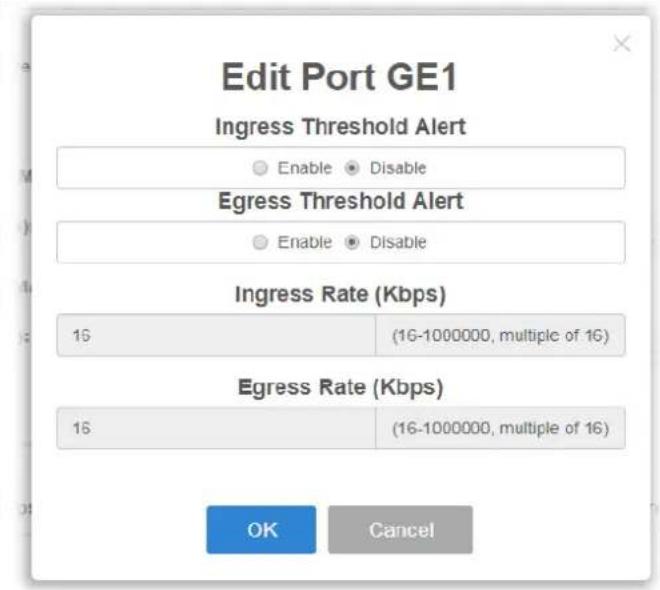 Draytek VigorSwitch P1085 - III-2-2 Throughput Threshold - 2
