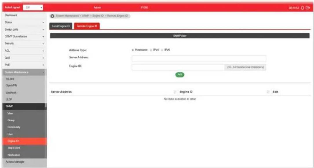 Draytek VigorSwitch P1085 - VIII-5-5-2 Remote Engine ID - 1