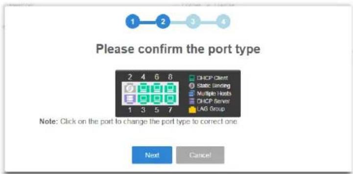 Draytek VigorSwitch P1085 - IP Conflict Prevention Setup Wizard - 2