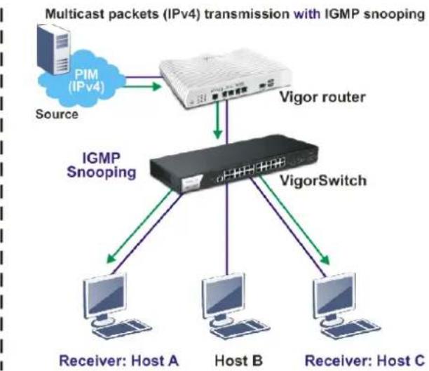 Draytek VigorSwitch P1085 - II-7-2 IGMP Snooping - 2