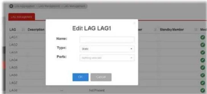 Draytek VigorSwitch P1085 - II-4-2 LAG Management - 2